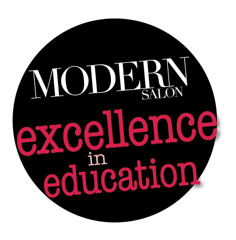 Badge for Modern Salon excellence in education