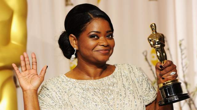 Jasmine’s doppleganger Octavia Spencer at the Oscars