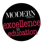Modern Salon Excellence in Education badge