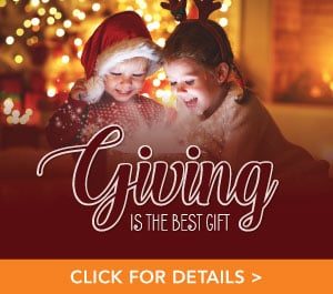 December Promotion - Giving is the best gift