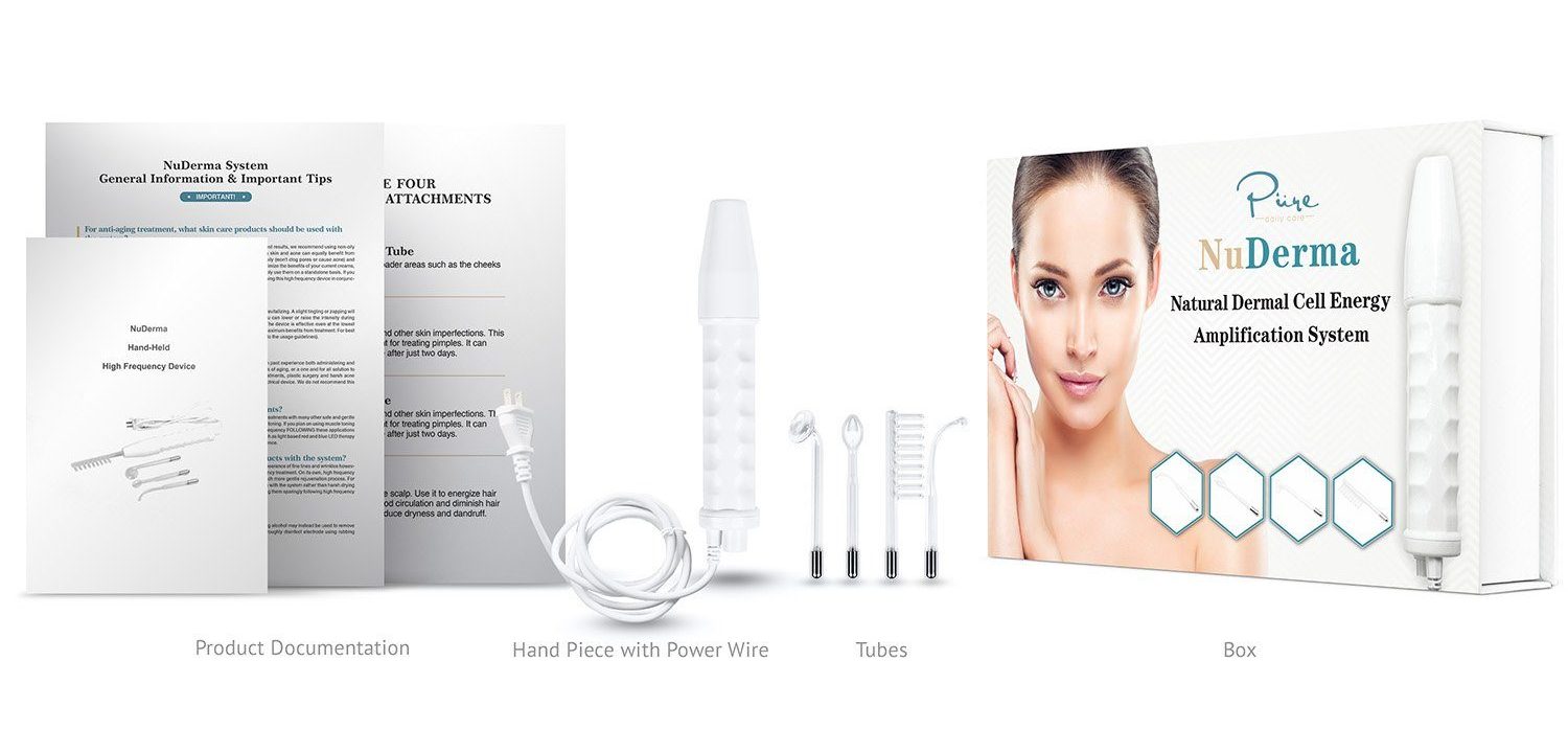 Photo: https://www.amazon.com/NuDerma-Skin-Therapy-Wand-Tightening/dp/B06W5PD1KY/ref=sr_1_1_sspa?keywords=at+home+high+frequency+machine&qid=1568135615&s=gateway&sr=8-1-spons&psc=1&spLa=ZW5jcnlwdGVkUXVhbGlmaWVyPUEzVDAzSlRXWUcyOEM3JmVuY3J5cHRlZElkPUEwMTEwMzQxVzVSUjJEV1o3ODdVJmVuY3J5cHRlZEFkSWQ9QTA3MTUxMzExT1VTUEZBRUtBQjBDJndpZGdldE5hbWU9c3BfYXRmJmFjdGlvbj1jbGlja1JlZGlyZWN0JmRvTm90TG9nQ2xpY2s9dHJ1ZQ==